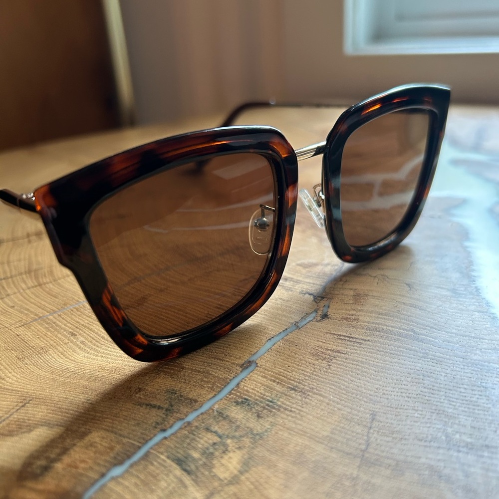 BCBGMaxAzria Tortoiseshell Sunglasses